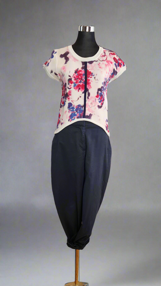 Alannah Hill,flowers print top size 10