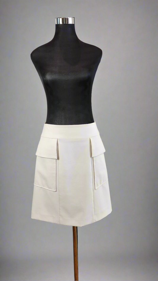 Cue, White skirt, size 8